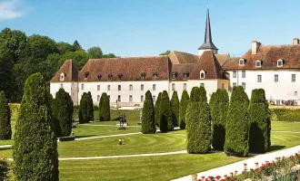 ---GOTHIC 14TH CENTURY BURGUNDY CASTLE---