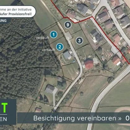 5 Baugründe in der Gemeinde Rappottenstein im Waldviertel - Bild 2