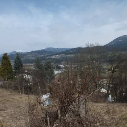 Grundstück  Paternion/ Nikelsdorf - nähe Feistritz/ Drau  - mit Blick ins Drautal - Bild 2