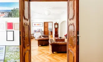 PRACHTVOLLE ALTBAUETAGE, 7-Zimmer-Wohnung in 1040 Wien - Perfekte Mischung aus Eleganz und Komfort