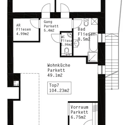 Modern Wohnen in Historischer Residenz in Baden - Bild 2