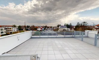 Traumhafte Erstbezug- Dachgeschosswohnung mit großer Dachterrasse im Zentrum von Korneuburg