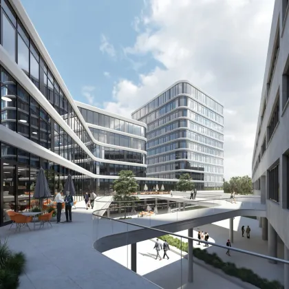 DIREKT VOM EIGENTÜMER - GeschäftS-oder Bürofläche Bauteil 4 Campus TECHBASE LINZ - Bild 3