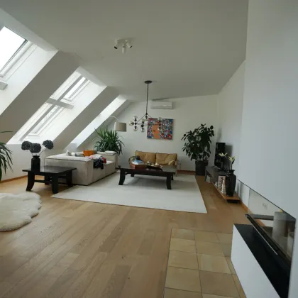 1040 Gußhausviertel: Exklusive Dachgeschoß Wohnung 157m² mit Terrasse und Kamin zu vermieten - Bild 3