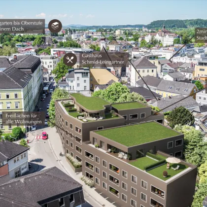 Am Graben Vöcklabruck: neue 4-Zimmer-Wohnung im Zentrum - Haus C Top 33 - Bild 3