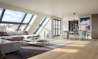 DACHTRAUM mit WIENBLICK! Penthouse auf einer Ebene mit grandioser Dachterrasse