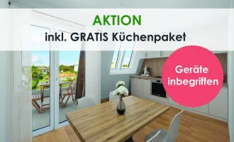 SMARTES INVESTMENT IN U-BAHN-NÄHE - AKTION GRATIS Küchenpaket und Geräten inklusive