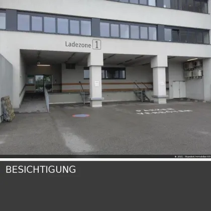 Lager, Obergeschoss, Lastenlift, Anlieferzone, Büro bei Bedarf verfügbar - Bild 2