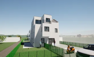 !! PROVISIONSFREI!! Neubau Doppelhaushälfte in ruhiger Lage. belagsfertige Ausführung 5 Zimmer + Terrasse + Garten+Whirlpool! Haus 3