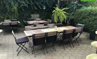 traditionelles Café mit Gastgarten - auch für Jungunternehmer geeignet