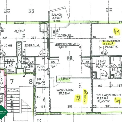 Renovierungsbedürftige 3-Zimmerwohnung bei Bahnhof - Bild 2