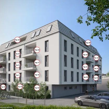 Gartenwohnung Top 04 - Neubauprojekt "STADTHAUS D2" Kirchdorf - fixer Baubeginn Sommer 2024 - Bild 3