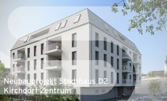 Neubauprojekt "STADTHAUS D2" Kirchdorf - Baubeginn erfolgt