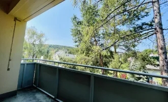 Sanierungsbedürftig light - Abendsonne auf der Loggia - Grüner Weitblick - Ruhelage - gute Raumaufteilung - Top Infrastruktur