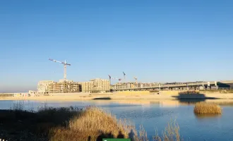 ATELIER direkt am Wasser- DACHTERRASSE - Blick zum See- TOP LAGE- U2 Seestadt - Top INFRASTRUKTUR!