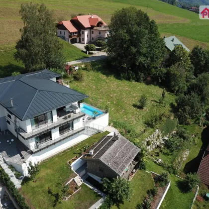 Mondsee: exklusives Einfamilienhaus mit Einliegerwohnung, Pool und Seeblick - Bild 2