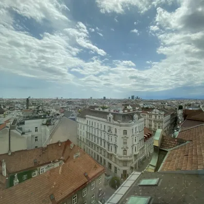 Weitblick über Wien - DG-Wohnung mitten im 6.Bezirk mit großer Dachterrasse zu vermieten! - Bild 3