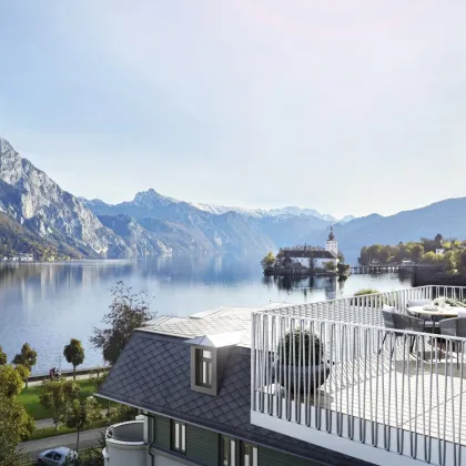 Sonnige Wohnung mit Seeblick und großer Terrasse in Bestlage von Gmunden - Bild 3