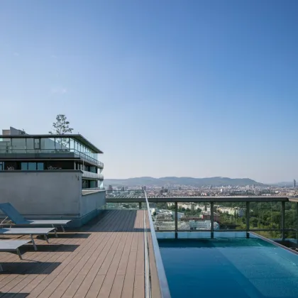 City Living ! Erstbezug 2-Zimmer-Apartment mit Balkon,Pool am Dach und traumhafter Blick über Wien ! - Bild 2