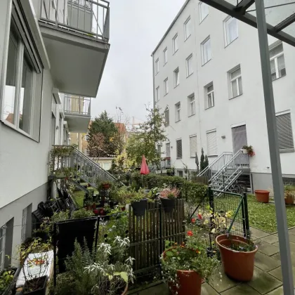 INVESTMENT | unbefristet vermietete Altbau- Gartenwohnung | 5 Min zur U6 und AKH | Saniertes Haus - Bild 3