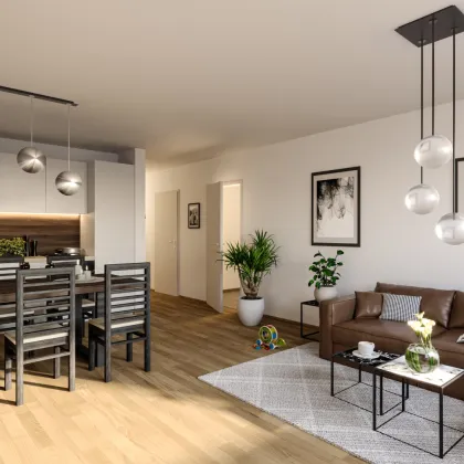 Nur noch eine Wohnung frei! Geförderte Mietkaufwohnung mit Balkon und Tiefgaragenstellplatz - Bild 3