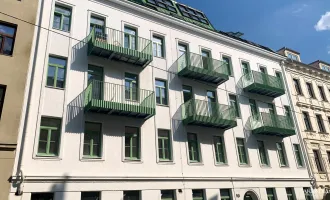 Hofseitige Gartenwohnung mit Terrasse I Gründerzeithaus