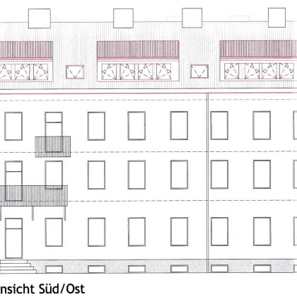 2 Rohdachböden baubewilligt. - 6 Wohneinheiten mit rund 450 m² WNFL. - Wohnlage nahe Lendplatz. - Bild 2