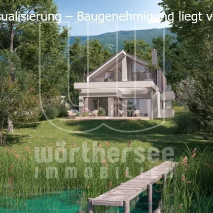 Baugenehmigt für eine Seevilla mit Freizeitwohnsitz am Ossiacher See - Bild 2