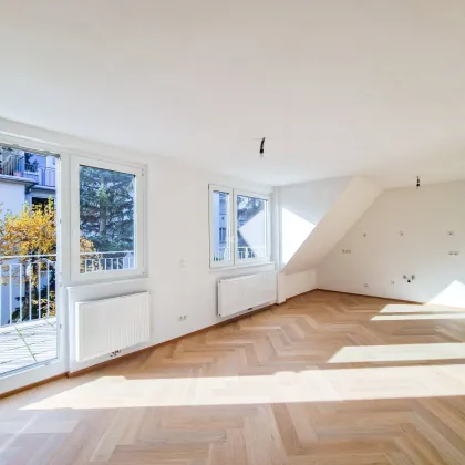 TRAUM-BLICK über WIEN ++ exklusive DG-Wohnung (3,5 Zimmer) mit 3 Terrassen (ca. 50 m²) in absoluter RUHELAGE - Bild 2