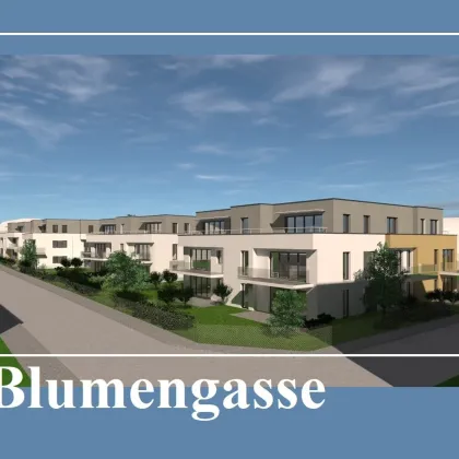 Blumengasse - Bauteil B | Neubauprojekt | 2 Zimmer Wohnung - EG | Terrasse & Garten | Belagsfertig | Tiefgaragenstellplatz optional | Ende 2024 (Top B2) - Bild 3