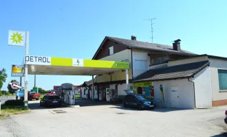 Wohn-Geschäftshaus mit Tankstelle, Cafe, Trafik und Werkstatt - Mietkauf möglich!