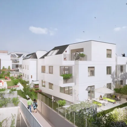 PROVISIONSFREI | Wohnen im Villenviertel | 2 Zimmer Wohnung mit Balkon (DG)  inkl. zwei Tiefgaragenstellplätze | Hügelgasse | Fertigstellung Mitte 2025 (Gebäude C - Top 11) - Bild 3