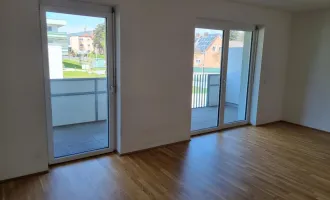 Unbefristete 2-Zimmer-Wohnung mit großem Balkon und Küche!