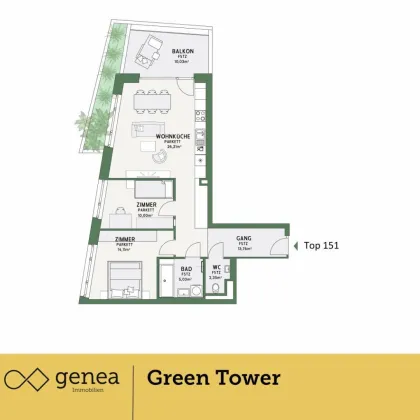 AKTION 50/50 | Nachhaltigkeit inklusive | Grüner Wohnkomplex in Reininghaus setzt auf Nahwärme und Freecooling - Bild 2
