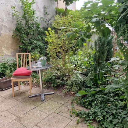 ruhige 3-Zimmer-Wohnung mit Garten/Terrasse in U-Bahn Nähe (AKH) - Bild 2