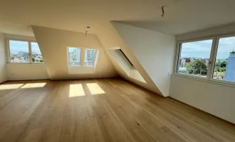 3-Zimmer-Dachgeschoßwohnung mit insg. 49 m² Terrassenfläche