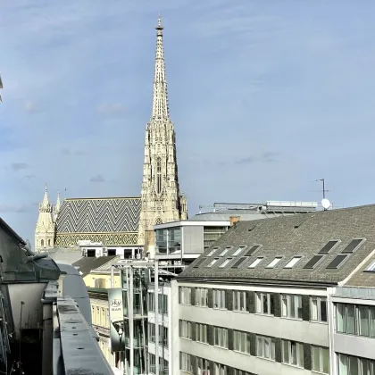 Wohnung der Superlative! Direkt auf der Kärntner Straße mit Terrasse und atemberaubendem Blick auf den Stephansdom! - Bild 2