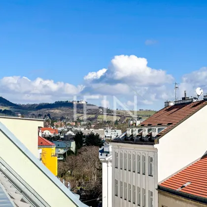 Blick über Wien - Stilvolle 4-Zimmer-Maisonette mit eigener Dachterrasse und Weitblick! - Bild 3