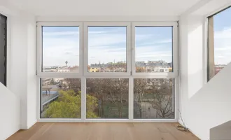 LOFT STYLE + PARK VIEW // ERSTBEZUG // DACHGESCHOSSWOHNUNG MIT 33,50m² TERRASSE  +  MODERNE MARKENKÜCHE MIT GERÄTEN // ERLACHPARK