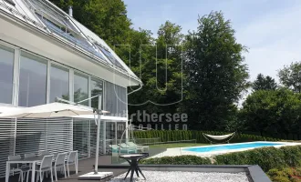 Velden am Wörthersee, top-moderne Wohnung mit Seeblick und Privat-Pool