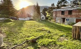 Tolles Grundstück in traumhafter Grün-Ruhelage am Fuße der Ruine Starhemberg