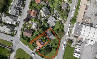 BAUTRÄGERLIEGENSCHAFT mit Altbestand inkl. Studie für 4 Häuser mit großzügigen Gärten | ca. 765 m² WNF erzielbar