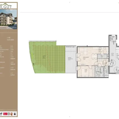 PICHLGUT: 2-Zimmer Gartenwohnung, TOP 02 - Bild 2