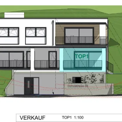 9400 St. Johann - Schulstraße - Schöner Wohnen - TOP 01 mit Gartenfläche - Bild 2