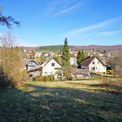 Baugrundstück mit Ausblick in zentraler Ruhelage in Pressbaum - Bild 2