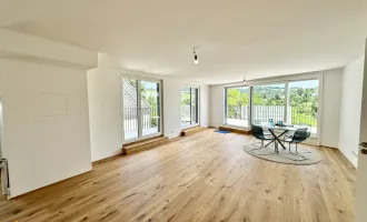 Wohntraum (Top 6) 4-Zimmerwohnung + 32,71 m² Balkon, Erstbezug, Erstklassige Ausstattung, Neubau, luxuriös + Garage