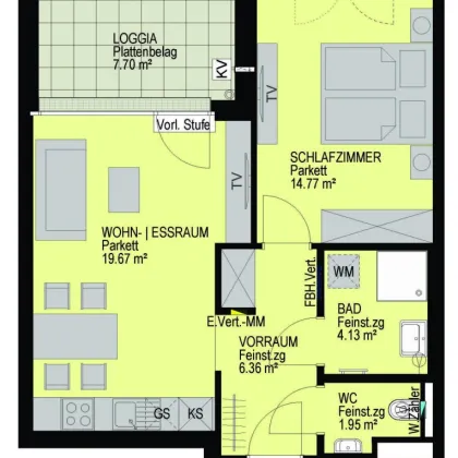 Gemütliche 2 Zimmerwohnung im 14. Bezirk - Top 06 - Bild 3