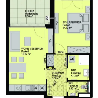 ERSTBEZUG: 2 Zimmerwohnung im 14. Bezirk - Top 29 - Bild 3