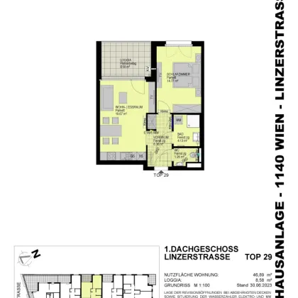 ERSTBEZUG: 2 Zimmerwohnung im 14. Bezirk - Top 29 - Bild 2