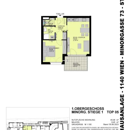 ERSTBEZUG - Ostseitige 2-Zimmer-Wohnung - Top 1.05 - Bild 2
